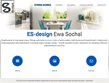 Tablet Screenshot of es-design.pl